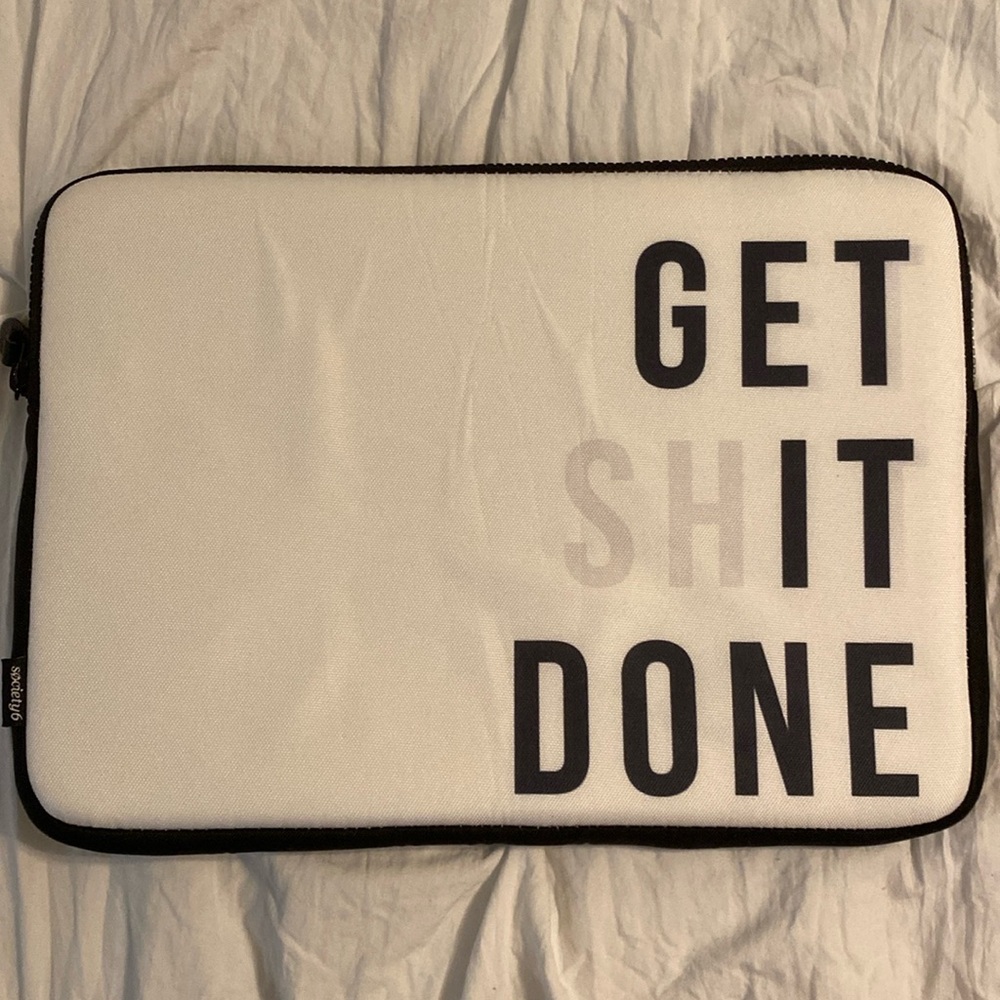Society6 laptop sleeve